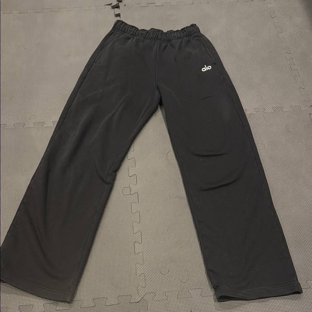 ALO Yoga Black Wide Leg Pants unisex